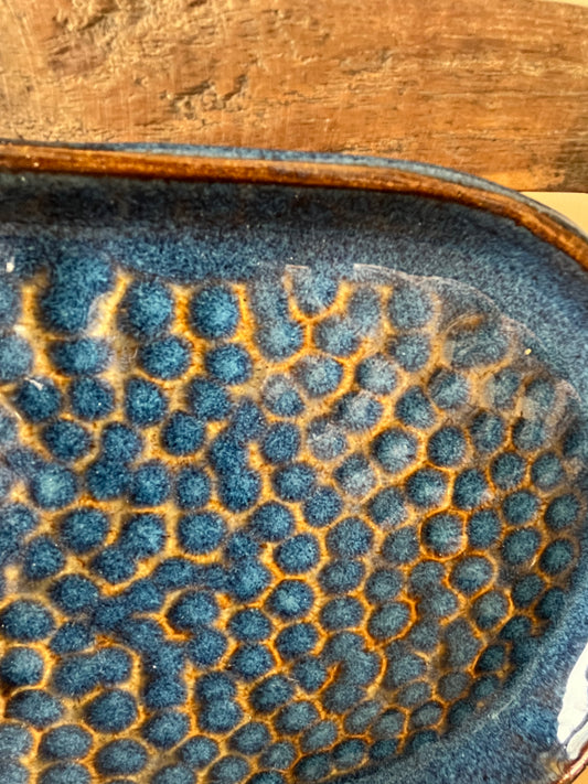 Ocean Blue Large Oblong Platter