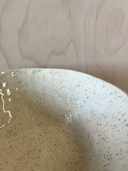 Gather bowl- Cream Confetti Speckle
